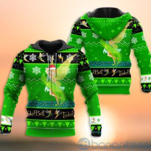 Tinker Bell Ugly Christmas All Over Printed 3D Shirt Product Photo