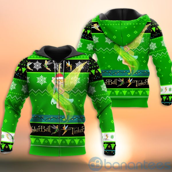 Tinker Bell Ugly Christmas All Over Printed 3D Shirt Product Photo