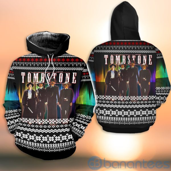 Tombstone Ugly Christmas All Over Printed 3D Shirt Product Photo