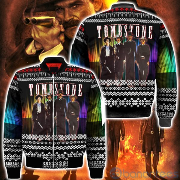 Tombstone Ugly Christmas All Over Printed 3D Shirt Product Photo
