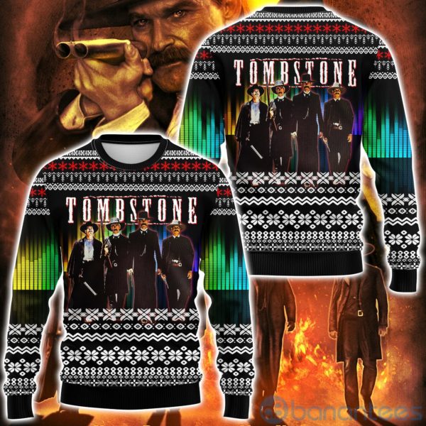 Tombstone Ugly Christmas All Over Printed 3D Shirt Product Photo