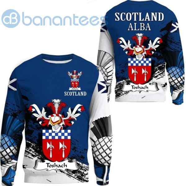 Toshach Scottish Family Crest Scotland Special All Over Printed 3D Sweatshirt Product Photo