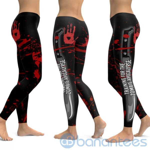 Training For The Zombie Apocalypse Leggings For Women Product Photo