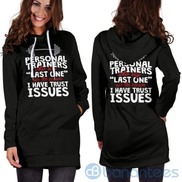 Trust Issues Hoodie Dress For Women Product Photo