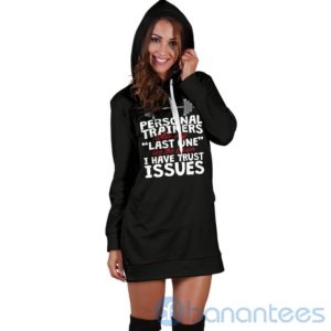 Trust Issues Hoodie Dress For Women Product Photo