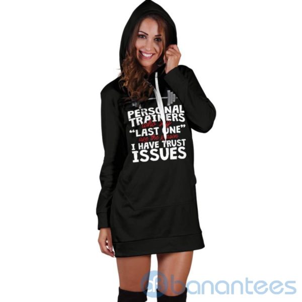 Trust Issues Hoodie Dress For Women Product Photo
