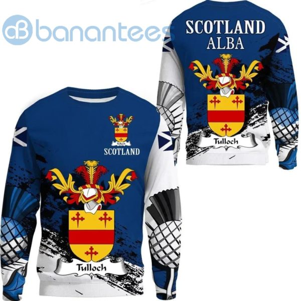 Tulloch Scottish Family Crest Scotland Special All Over Printed 3D Sweatshirt Product Photo