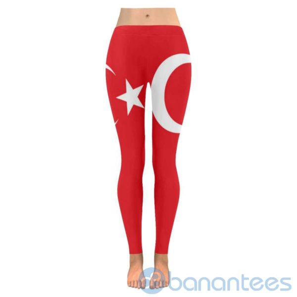 Turky Flag Leggings For Women Product Photo