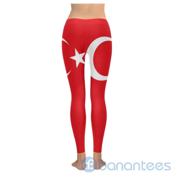 Turky Flag Leggings For Women Product Photo