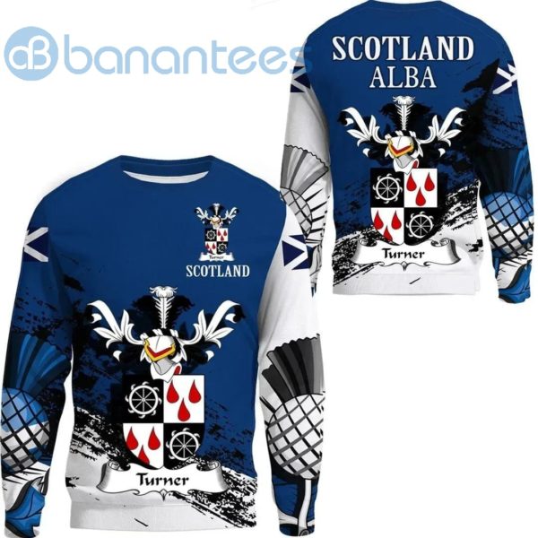Turner Scottish Family Crest Scotland Special All Over Printed 3D Sweatshirt Product Photo