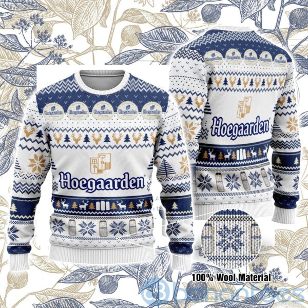 Ugly Christmas Hoegaarden All Over Printed 3D Shirt Product Photo