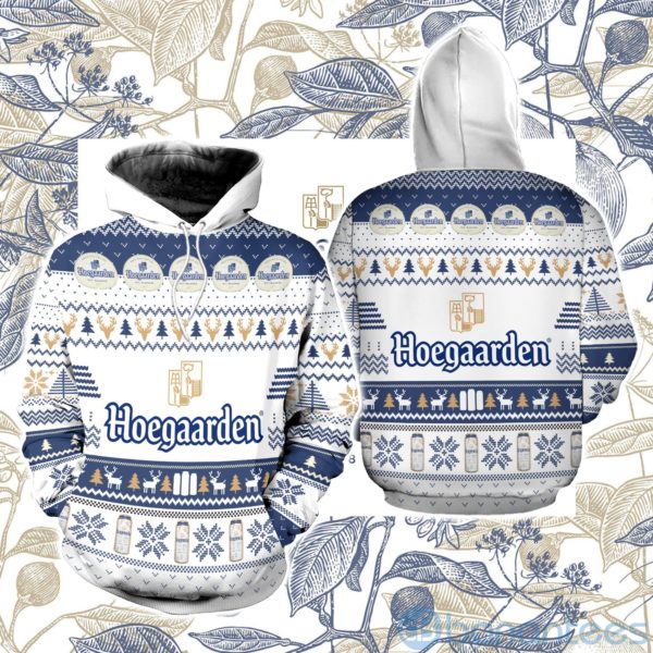 Ugly Christmas Hoegaarden All Over Printed 3D Shirt Product Photo