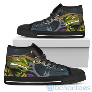 Ugly Tutle And Logo Of Jacksonville Jaguars Ninja High Top Shoes Product Photo