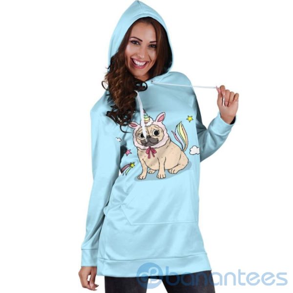 Unipug Pug Lover Hoodie Dress For Women Product Photo