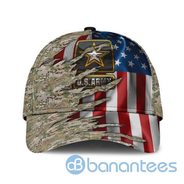 Us Army Veteran All Over Printed 3D Cap Product Photo