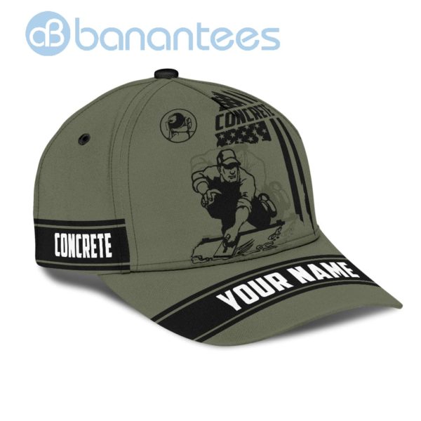 Us Concrete Custom Name Tattoo Cap Product Photo