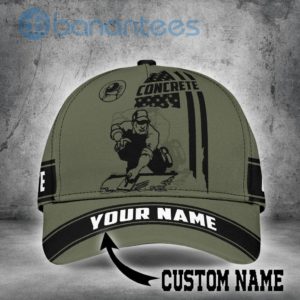 Us Concrete Custom Name Tattoo Cap Product Photo