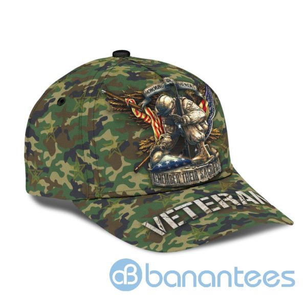 Us Veteran America All Over Printed 3D Cap Product Photo