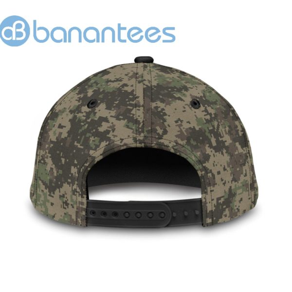 Us Veteran American Flag Eagle Personalized Name All Over Printed 3D Cap Product Photo