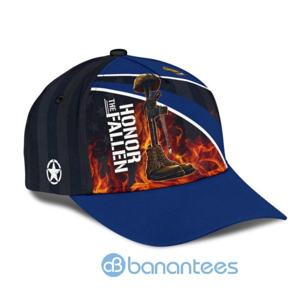 Us Veteran Honor The Fallen All Over Printed 3D Cap Product Photo