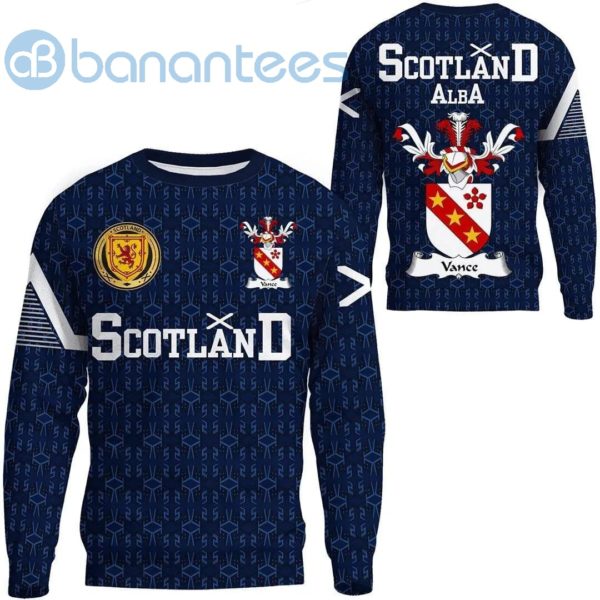 Vance Family Crest Sweatshirt Scottish Home Full Printed 3D Sweatshirt Product Photo