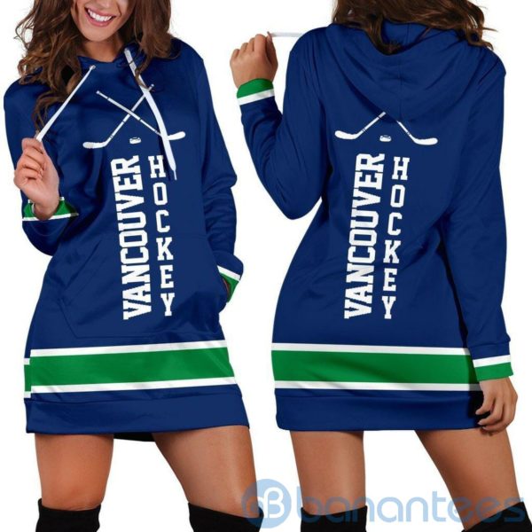 Vancouver Hoodie Dress For Women Product Photo