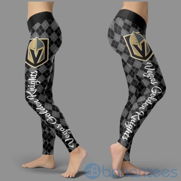 Vegas Golden Knights Leggings For Women Product Photo