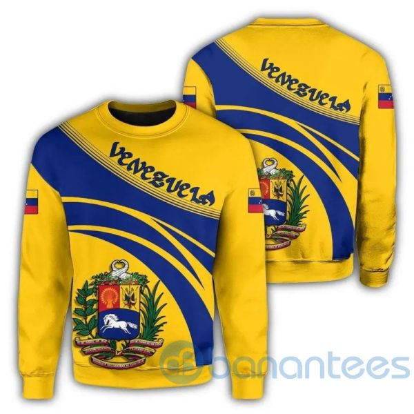 Venezuela Coat Of Arms All Over Printed 3D Sweatshirt Product Photo