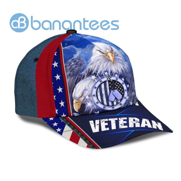 Veteran Eagle Printed 3D Cap Product Photo