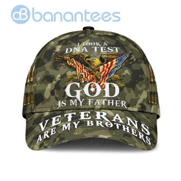 Veterans Are My Brothers Printed All Over Printed 3D Cap Product Photo