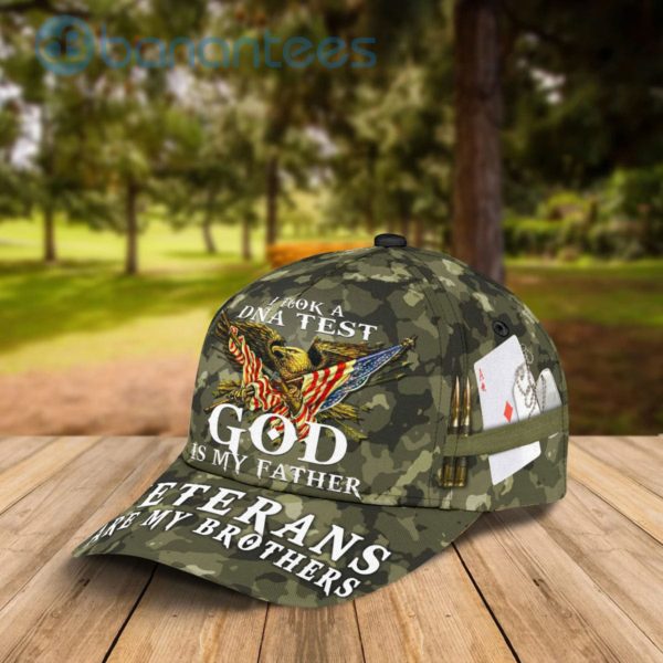 Veterans Are My Brothers Printed All Over Printed 3D Cap Product Photo