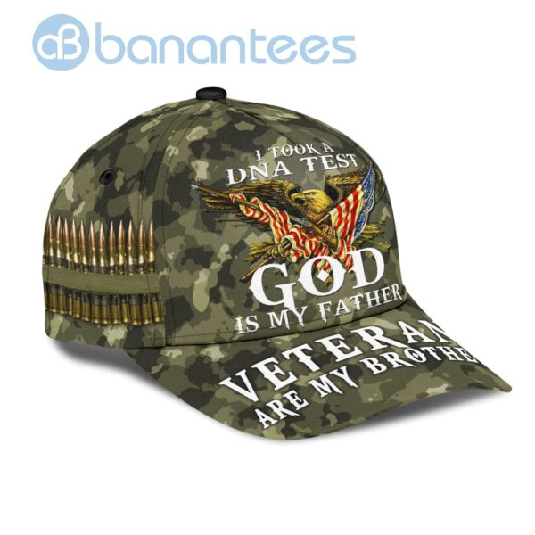 Veterans Are My Brothers Printed All Over Printed 3D Cap Product Photo