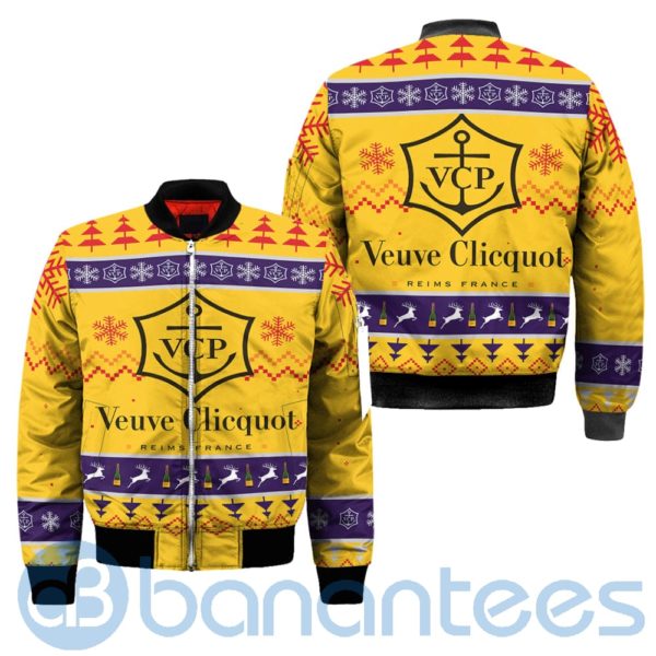 Veuve Clicquot Ugly Christmas All Over Printed 3D Shirt Product Photo