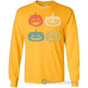 Vintage Pumpkin Shirt Adult Funny Pumpkin Halloween Sweatshirt Product Photo