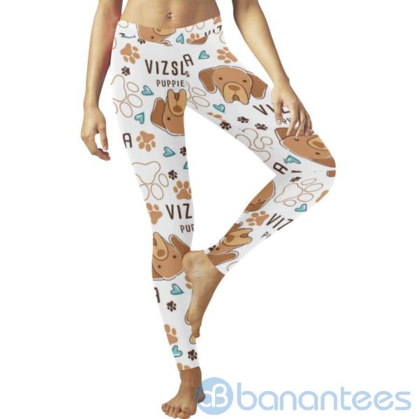 Vizsla Puppies Cute Dog Leggings For Women Product Photo
