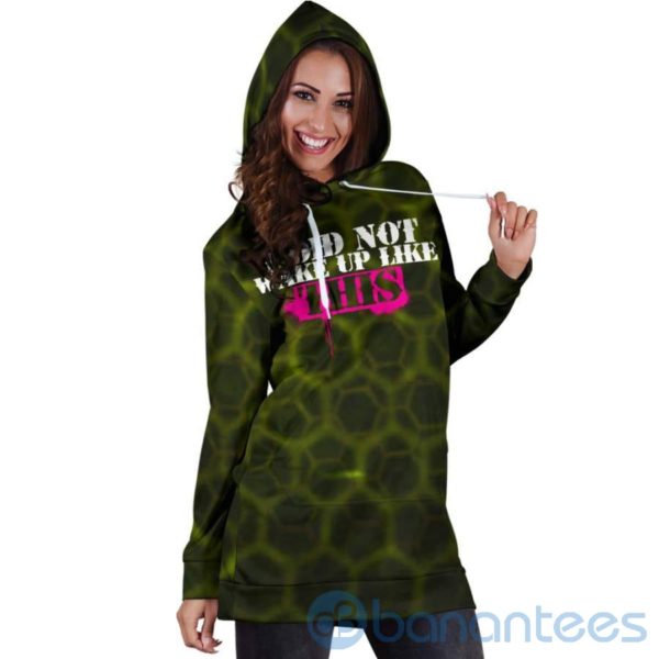 Wake Up Like This Hoodie Dress For Women Product Photo