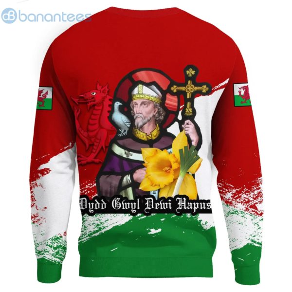 Wales Happy St David's Day All Over Printed 3D Sweatshirt Product Photo