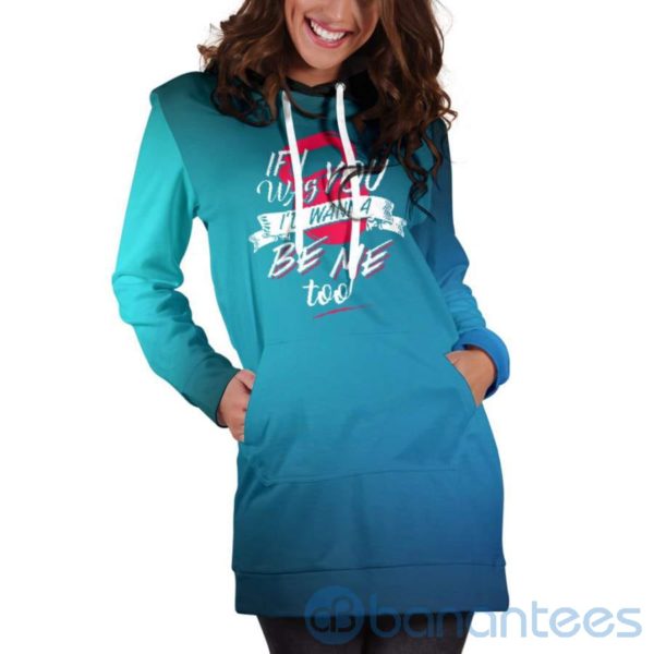 Wanna Be Me Hoodie Dress For Women Product Photo