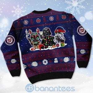 Washington Nationals Star Wars Ugly Christmas 3D Sweater Product Photo