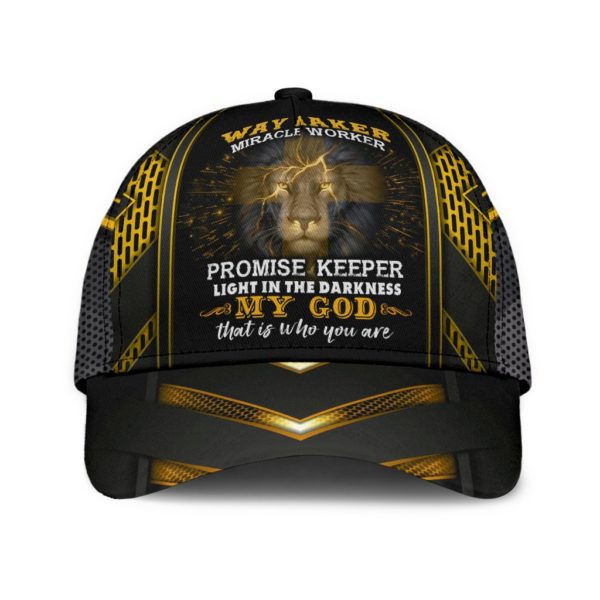 Way Maker Miracle Worker All Over Printed 3D Cap Product Photo