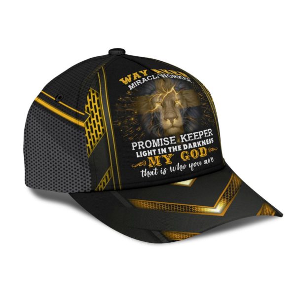 Way Maker Miracle Worker All Over Printed 3D Cap Product Photo