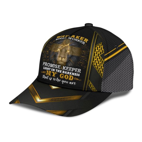 Way Maker Miracle Worker All Over Printed 3D Cap Product Photo