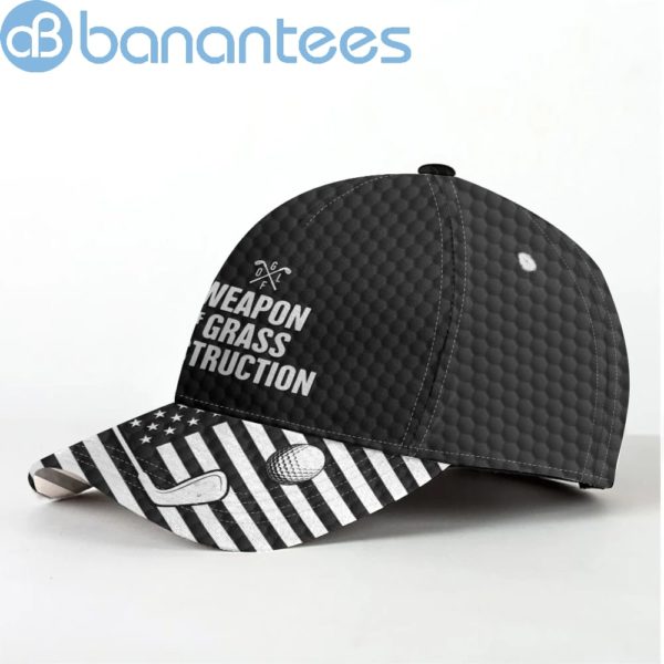 Weapon Of Grass Destruction Golf All Over Printed 3D Cap Product Photo