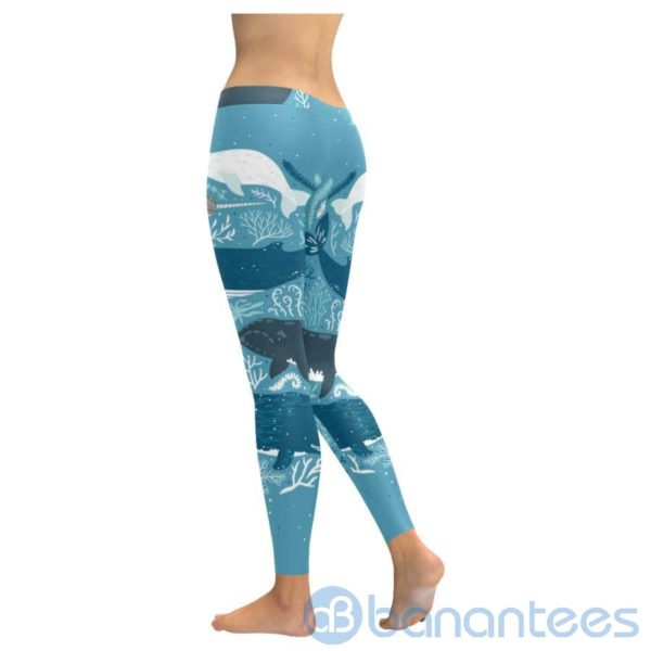 Whale Love Sea Leggings For Women Product Photo
