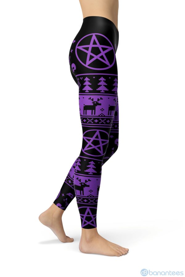 Wicca Reindeer Leggings For Women Product Photo