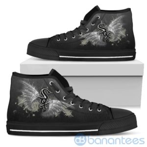 Wings Pattern And Logo Of Chicago White Sox High Top Shoes Product Photo