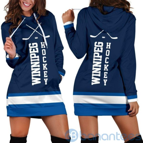 Winnipeg Hoodie Dress For Women Product Photo