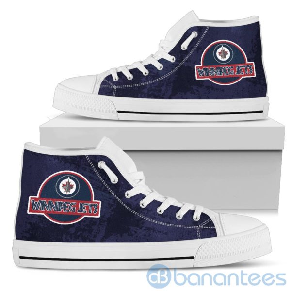 Winnipeg Jets Fans High Top Shoes Product Photo