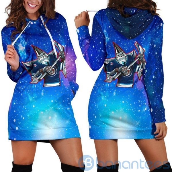 Winnipeg Jets Hoodie Dress For Women Product Photo