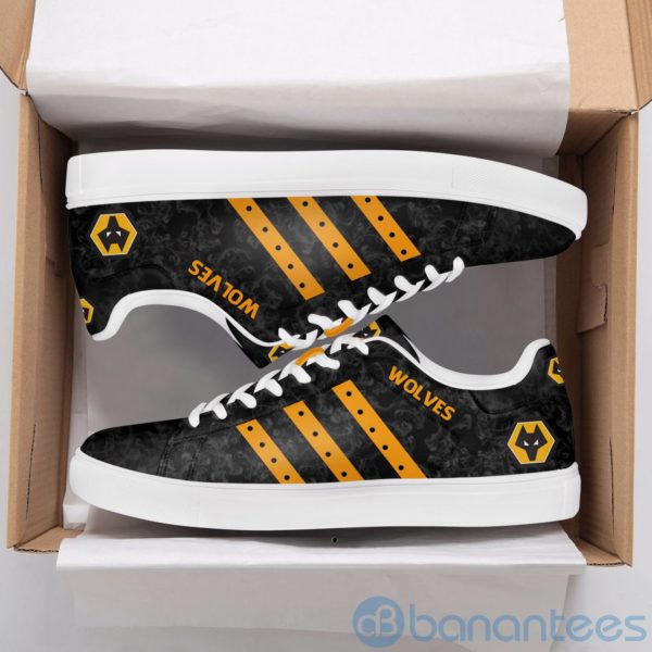 Wolerhampton Wanderers Black Low Top Skate Shoes Product Photo